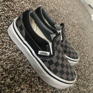 Toddler vans checkered